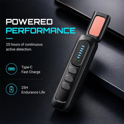 🔍🛡️ T19 Hidden Camera Detector – 6-in-1, RF, GPS, Bug Finder – Privacy Shield! 💪