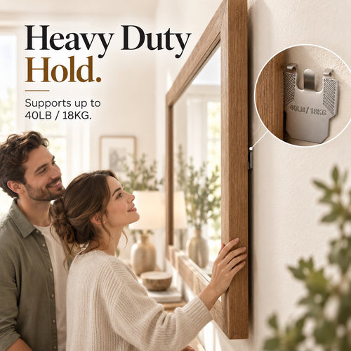 🏠 20 Pack Wall Claw Hooks | No Drilling Needed, Quick Installation for Living Room & Office Wall Decor