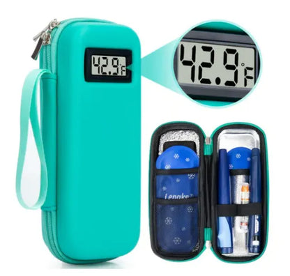 🔥Insulin Cooler Travel Case with Temperature Display