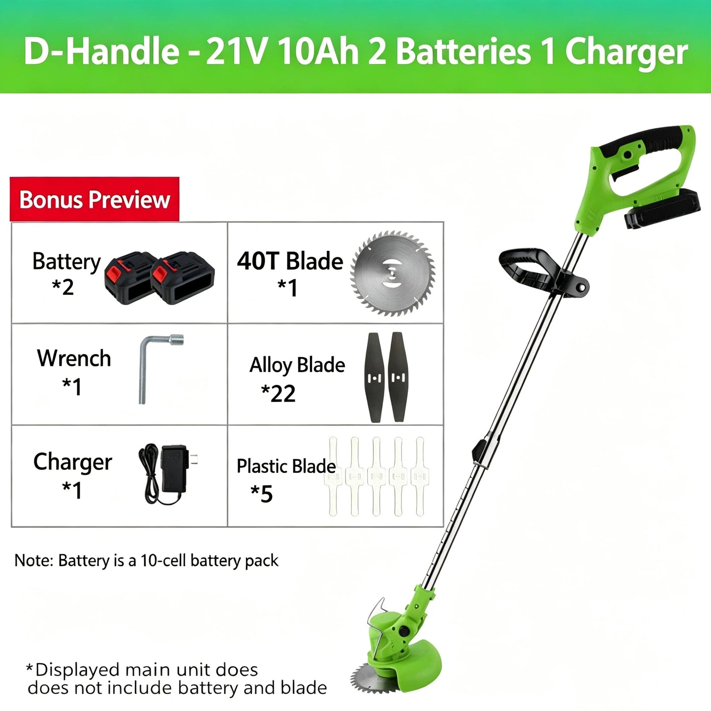 Lithium Battery Small Household Lawn Mower
