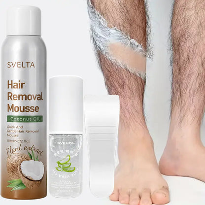 Gentle Sensitive Skin Bikini Hair Removal Cream & Mousse Kit - Smooth