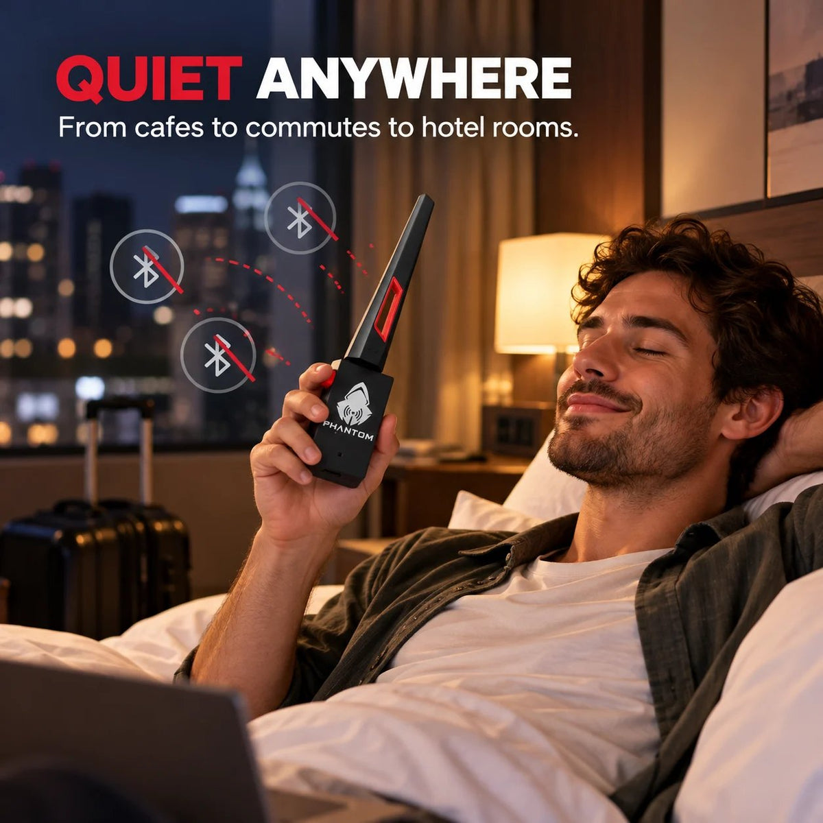 Portable Bluetooth Signal Blocker – Finally, A Little Peace & Quiet. 🤫🔇