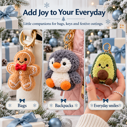 🎄 24 Days Christmas Advent Calendar, Cute Mini Plush Charm Countdown Surprise Box, Holiday Gift for Kids & Plush Lovers