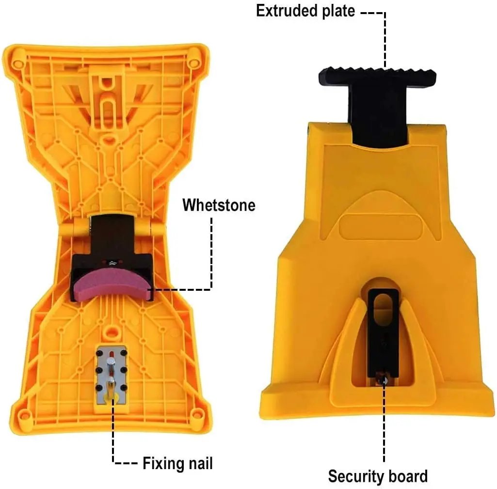 Universal Chainsaw Chain Sharpener Tool - Precision Sharpening for All 14"-20" Chainsaws 🪚