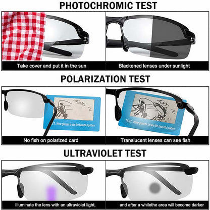 🕶️Smart Polarized Sunglasses For Outdoor Activities UV Protection