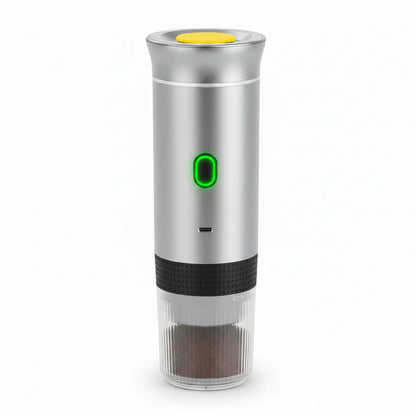 Portable Espresso Coffee Maker – 15-Bar Rechargeable Travel Coffee Machine
