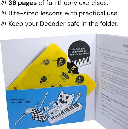 Circle of Fifths Music Theory Decoder Set 🎵