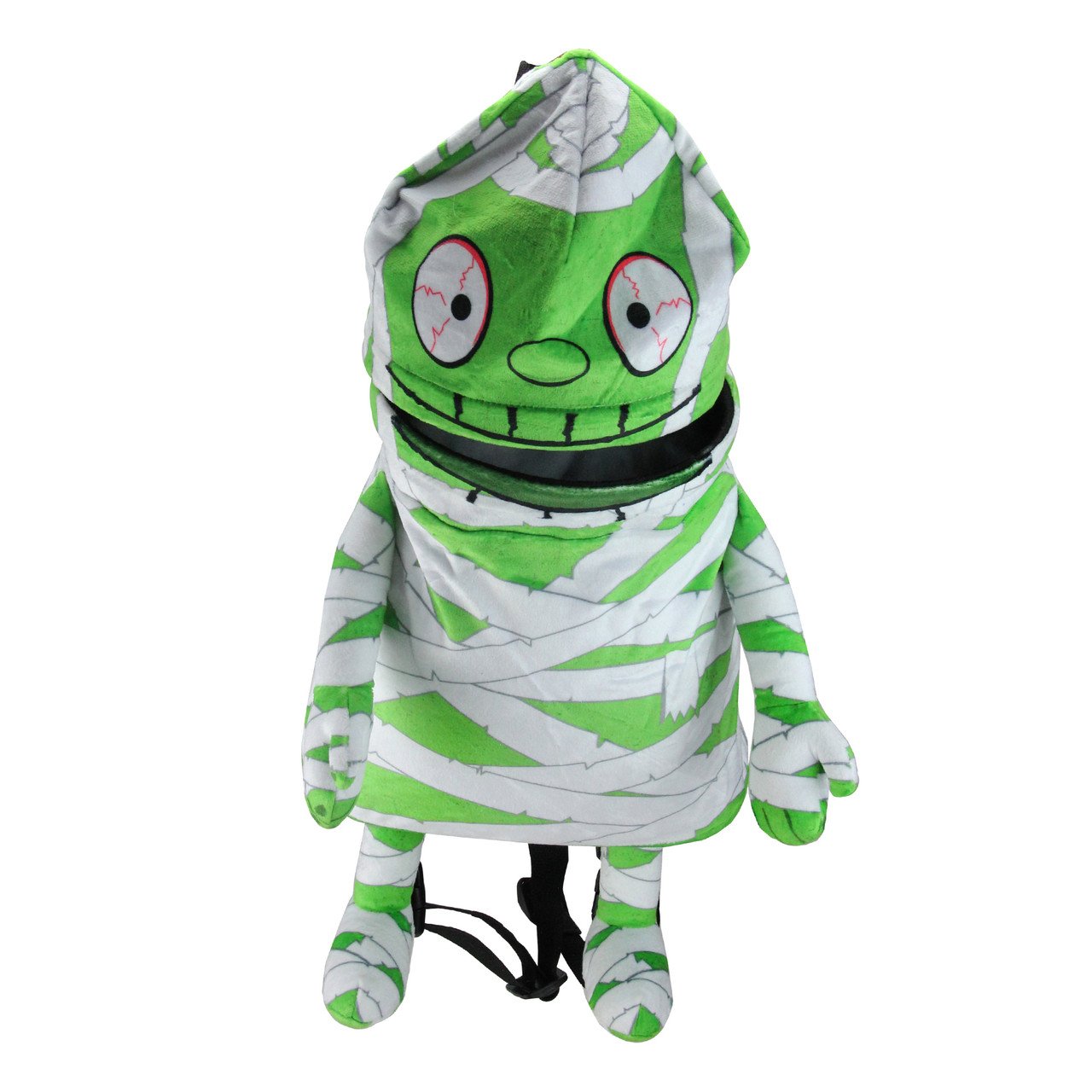 🧟 Interactive Singing Mummy Plush Kids Backpack | Halloween Trick-or-Treat Candy Bag