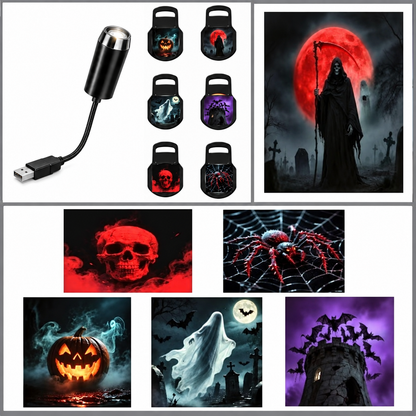 HD Christmas Projector – 6/10 Festive Scenes