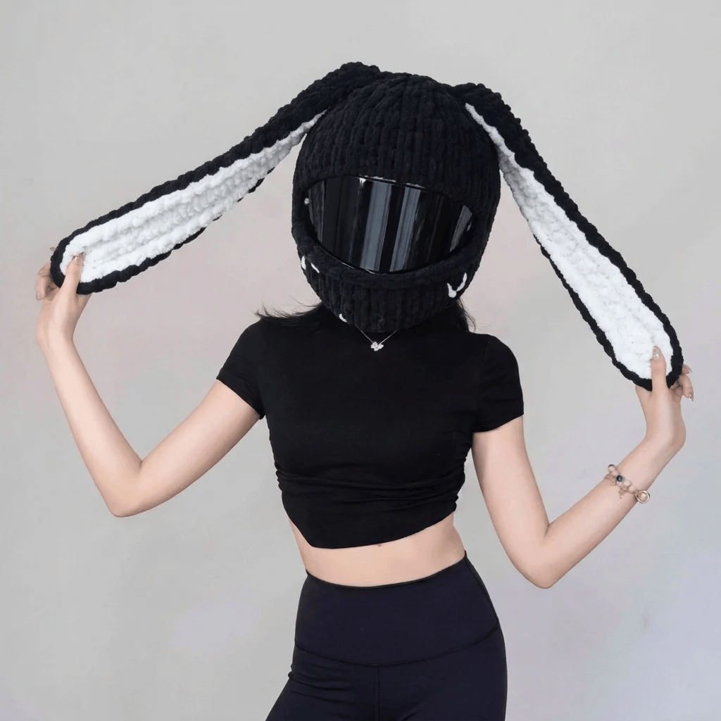 🏍️LAST DAY 49% OFF-🔥Handmade Helmet Cover | Cute Knit Helmet Topper for Motorcycle & Bike Helmets