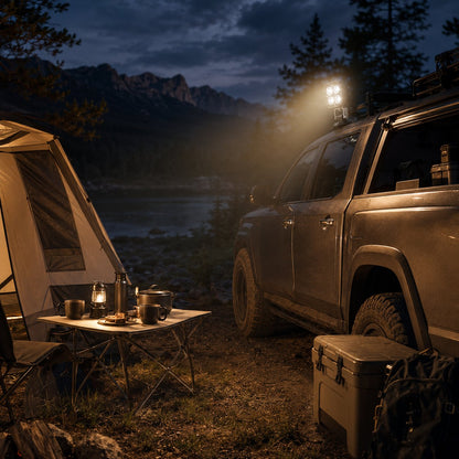🚙 Omni-Directional 360-degree rotation LED Pod Light