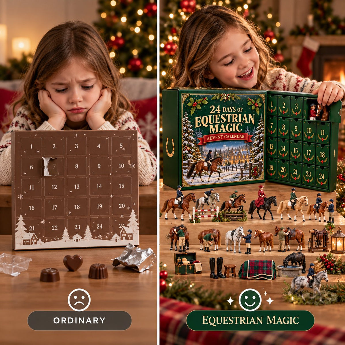 Equestrian Magic Advent Calendar – 24 Horse-Themed Surprises