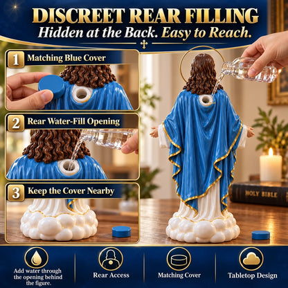 🎁 LAST DAY 49% OFF✝️✨ Holy Mist Humidifier —  Daytime Décor, Evening Glow☁️💛