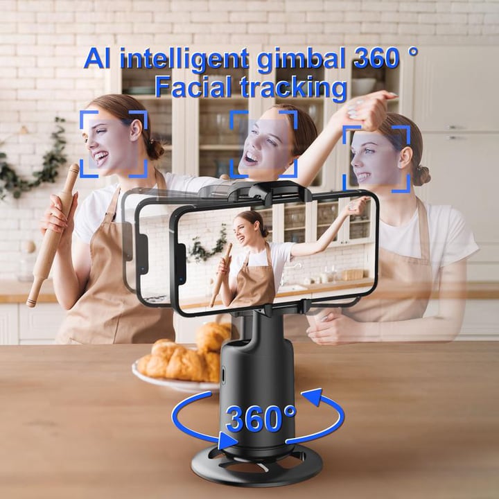Smart AI Facial Recognition Phone Tripod🤳