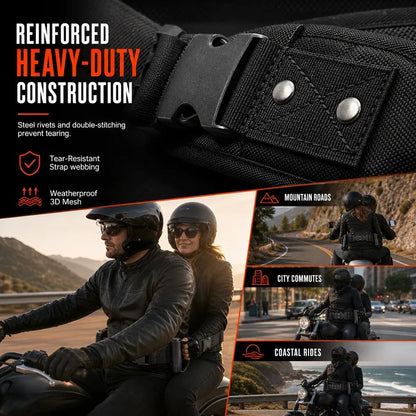 🏍️Motorcycle Passenger Grab Handle Belt – Non-slip, Adjustable, Heavy-Duty🛡️