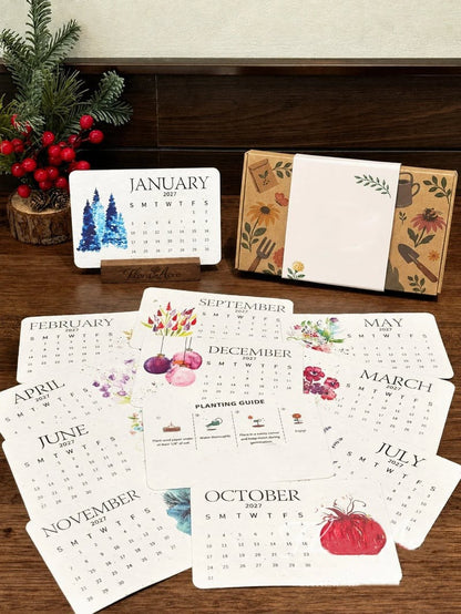 ✨🏆Early Holiday Sale 49% OFF🌱Eco-Friendly Plantable “Timeless” Seed Calendar 2027