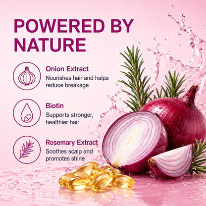 AKban Onion &amp; Biotin Shampoo 🧅