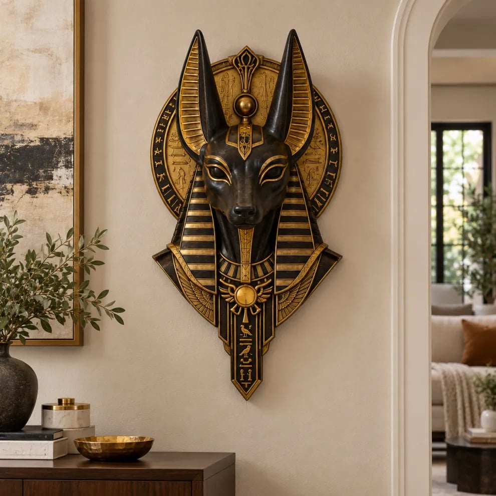 ☀️Anubis Guardian Wall Light™ – ANCIENT PRESENCE. MODERN GLOW