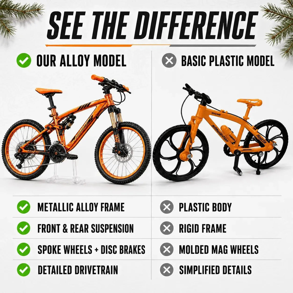 🚲 DIY Mountain Bike Model Kit | Build, Display & Collect