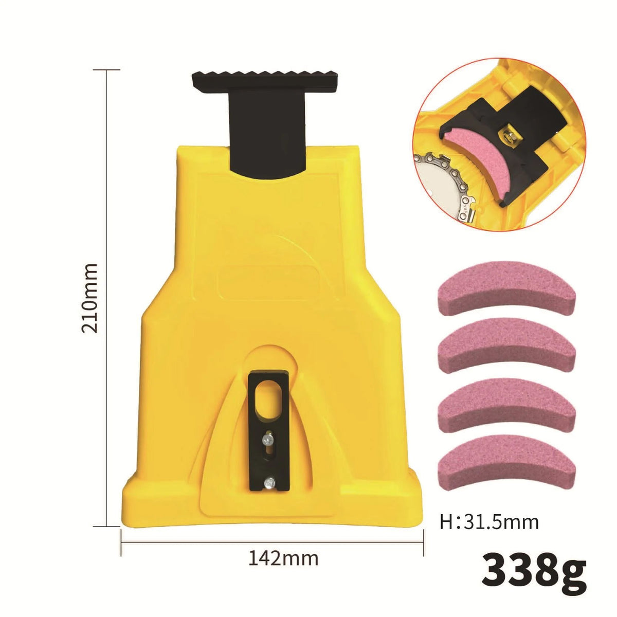 💯💥Portable Teeth Chainsaw Sharpener – Fast and Accurate Maintenance for All Chainsaws