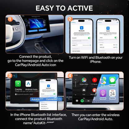 Wireless CarPlay & Android Auto HDMI Streaming Adapter