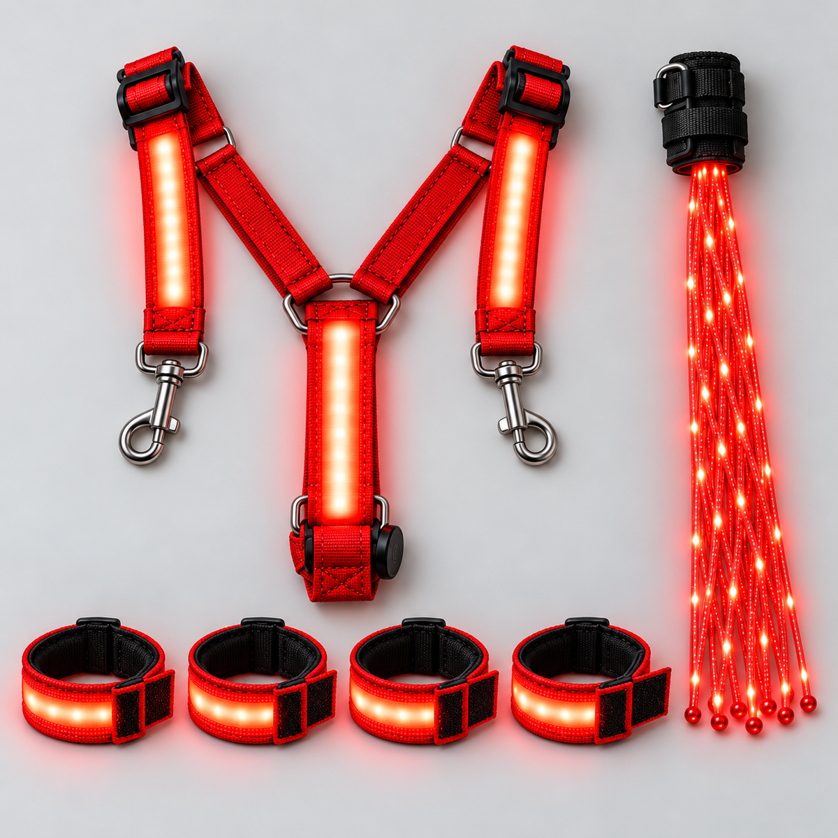 MoonRein™ — LED Horse Riding Light Set
