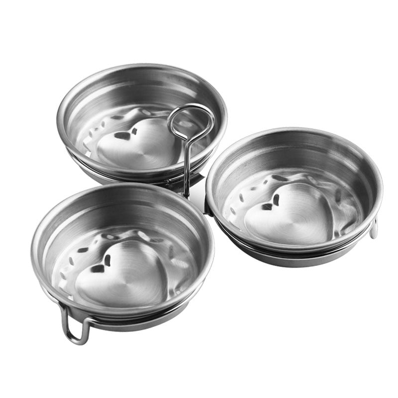 🥚 304 Stainless Steel Egg Cooker – Premium Food-Grade, Sturdy Mold Frame & Easy Unmolding ✨