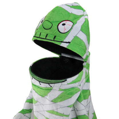 🧟 Interactive Singing Mummy Plush Kids Backpack | Halloween Trick-or-Treat Candy Bag