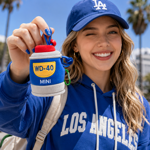 [Men's Perfume] WD40 Lubricating Oil Plush Pendant