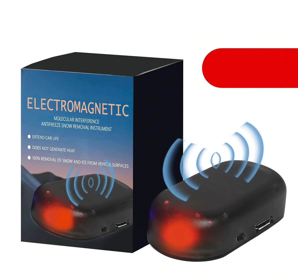 🔥Electromagnetic Snow Removal & Anti-Freeze Device for Vehicles — Molecular Interference Technology