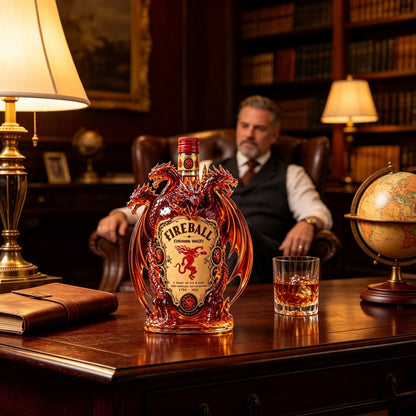🐉🔥 Legendary Dragon Bar Decanter – Sculpted Collector Bottle for Home Bar & Gifting