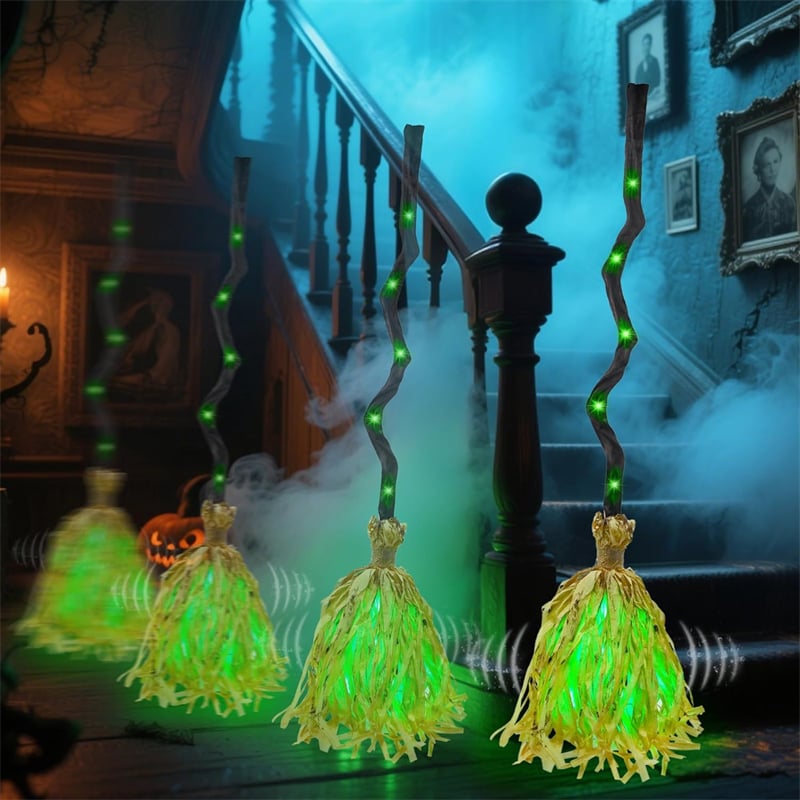 🎃🧹Floating Witch's Broom –Haunted Dancing Moving Broom(📦Buy 2 Free Shipping)