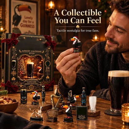 2026 Limited Edition Advent Calendar 24-Piece Miniature Collectibles Holiday Countdown Gift for Beer Lovers & Collectors