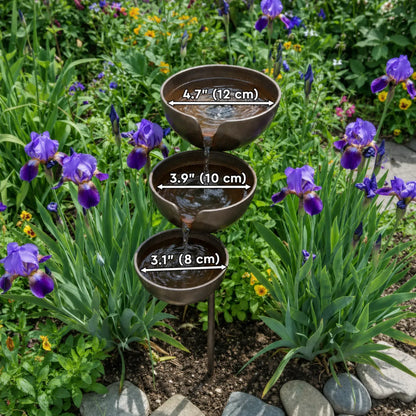 🔥Bring Life Back To Your Garden – Rain Catcher Bird Bath 🌿🐦