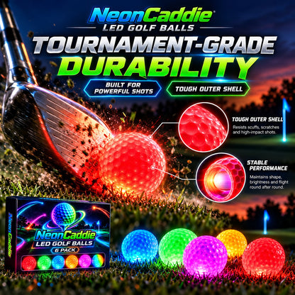 Glow-in-the-Dark LED Golf Balls | Night Play Innovation ⛳
