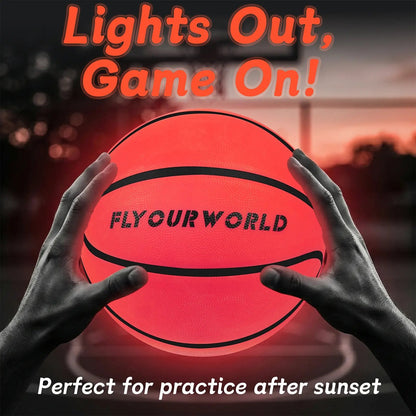🏀 LED Light-Up Basketball – Make Every Bounce Glow At Night ✨
