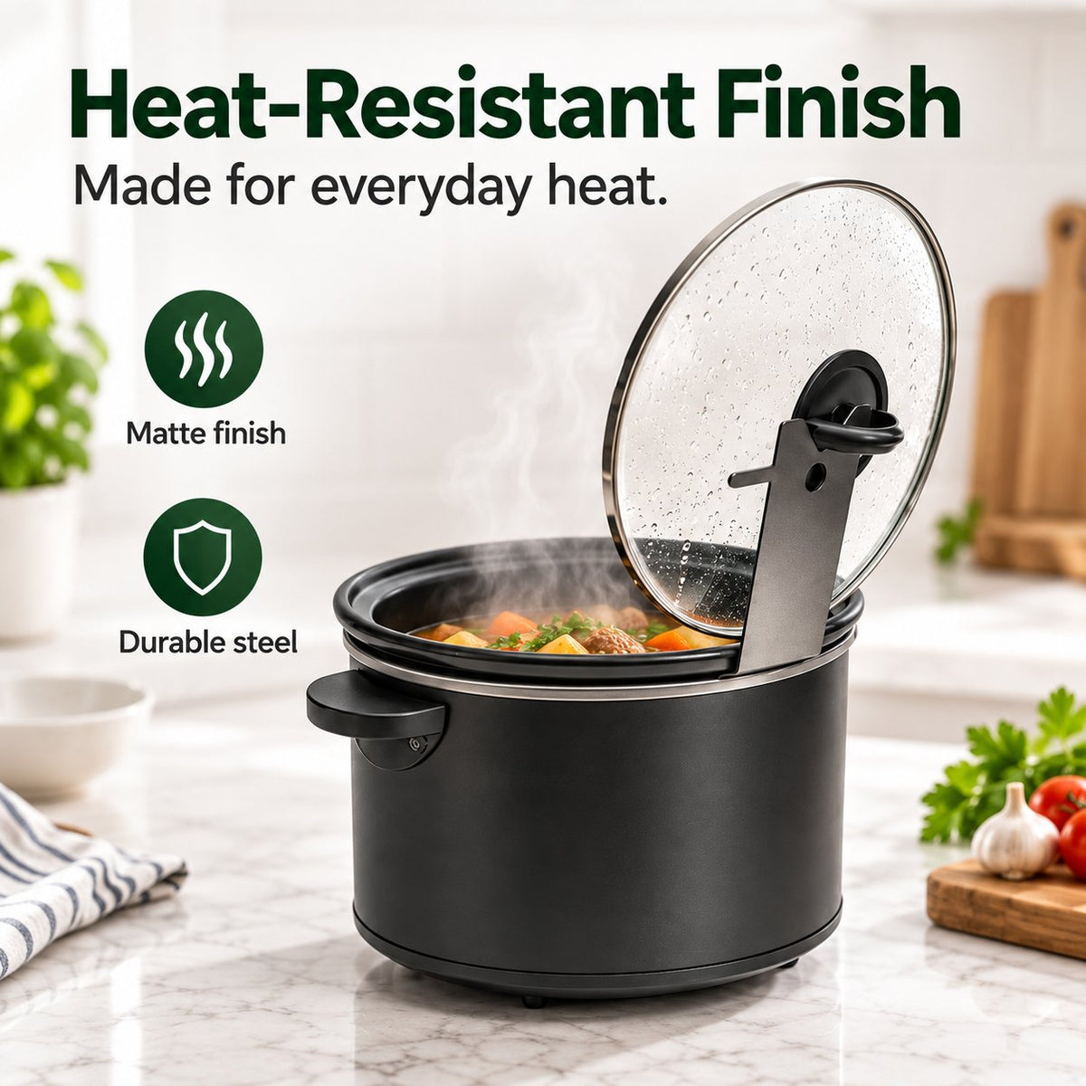 🔥HOT SALE 49% OFF - 🍳Multifunctional Anti-Slip Cooker Lid Stand - Space-Saving Kitchen Counter Organizer