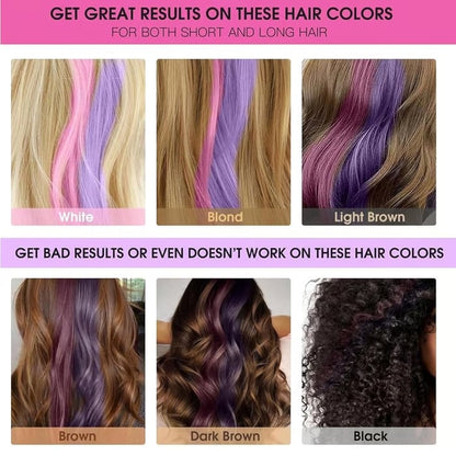 10-Color Vibrant Hair Dye Stick