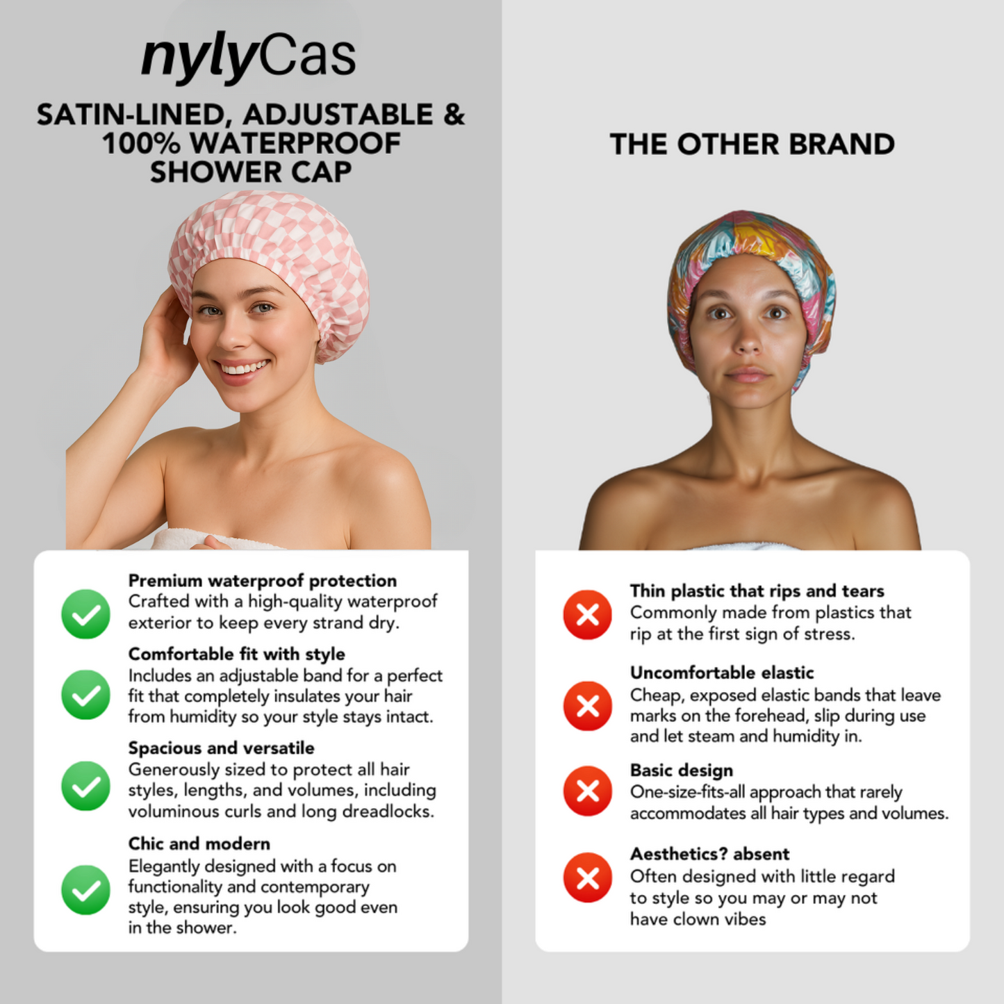 Nyly Shower Cap