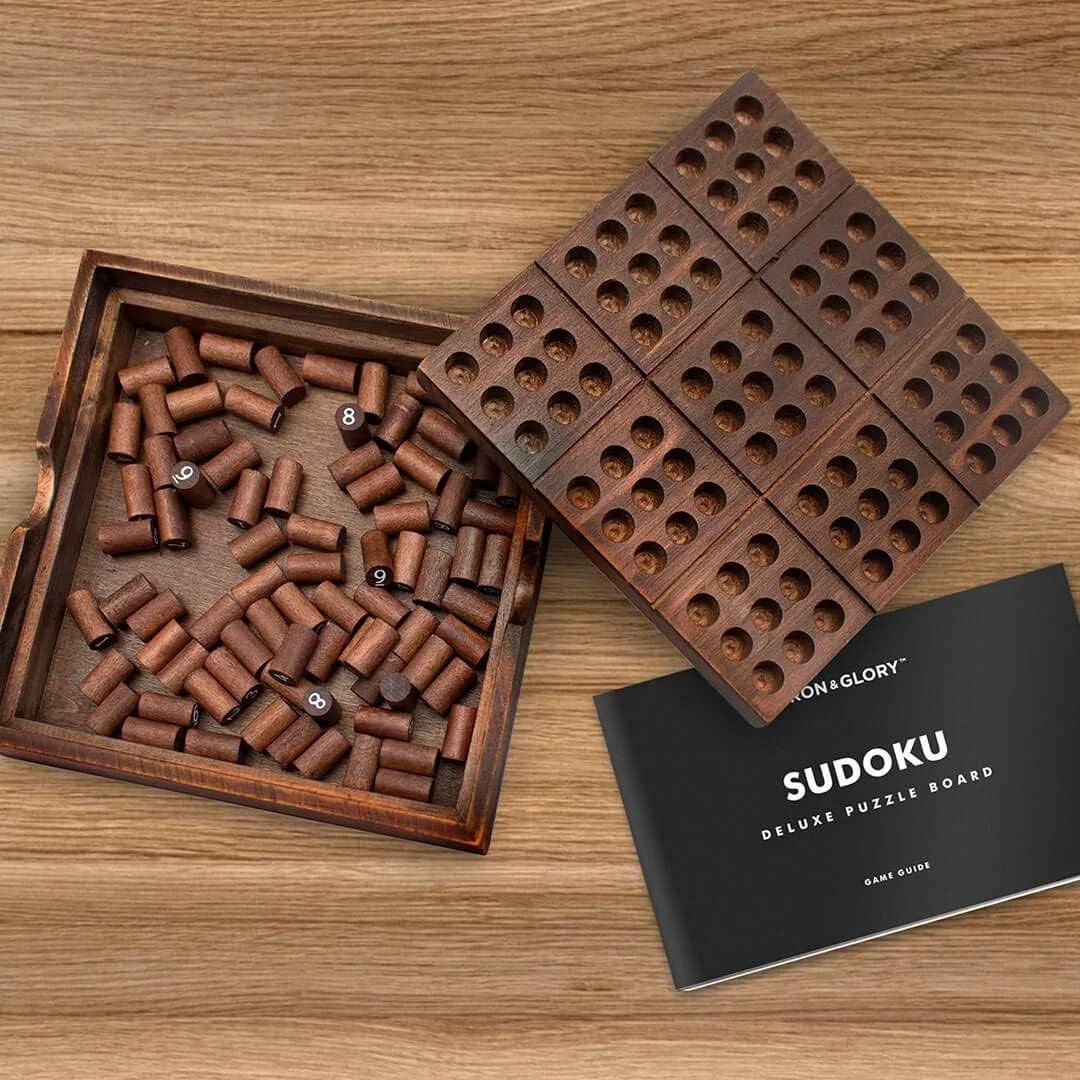 💕Hot sale 49% OFF🧩 Wooden Sudoku Set & Guide