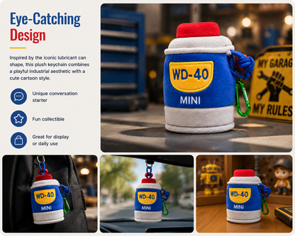[Men's Perfume] WD40 Lubricating Oil Plush Pendant