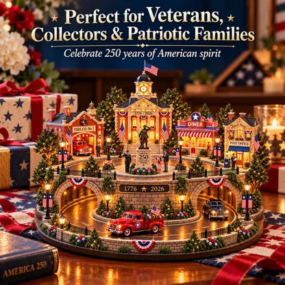 🇺🇸 America 250 Hometown Heroes – Lighted Veterans Tribute Village