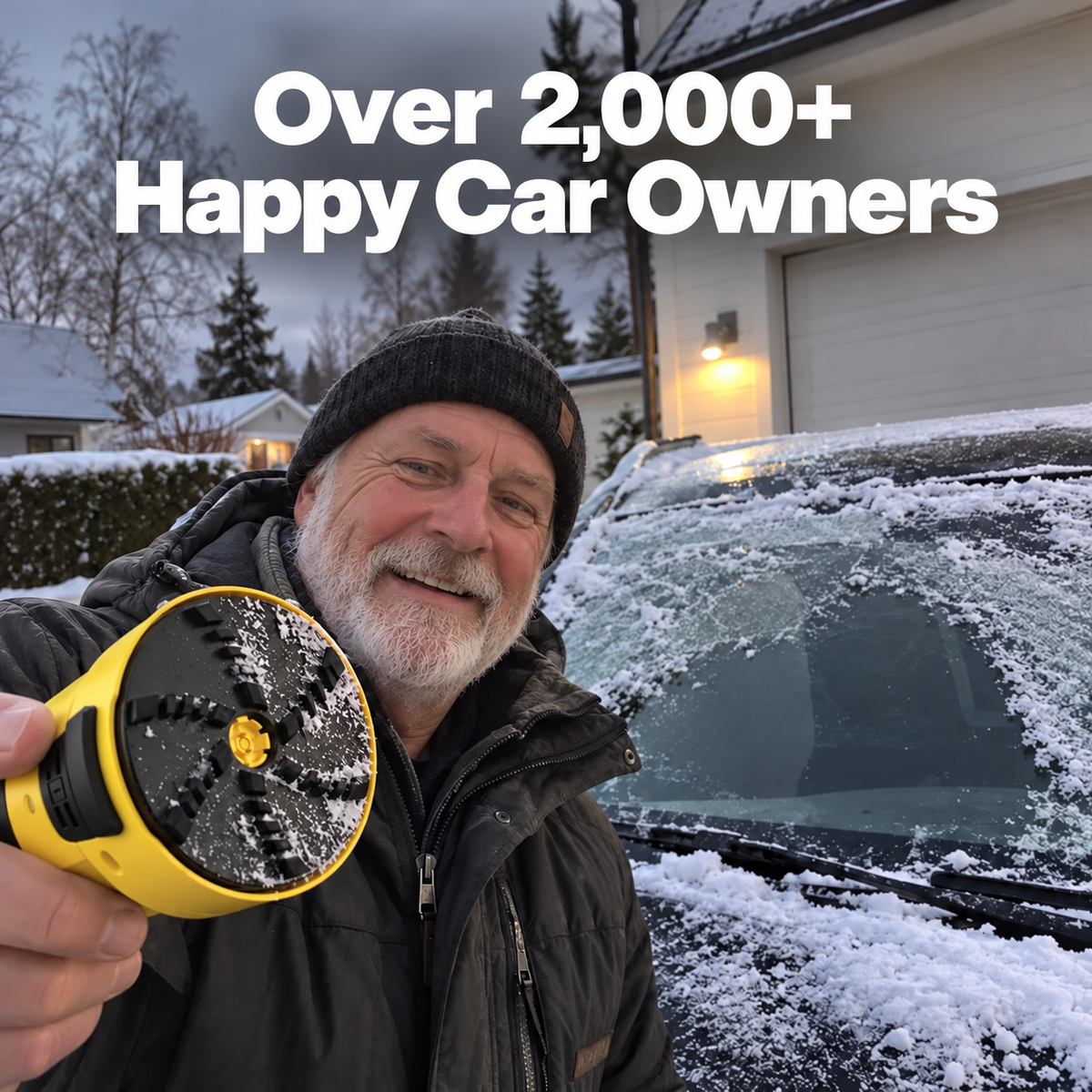 Avoid Having To Stand And Scrape Your Car Windshield This Winter.
