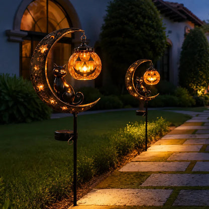 🎃 Spooky-Cute 33" Solar Halloween Garden Stake Light (40% OFF)