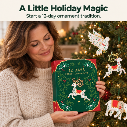 12 Days Enchanted Forest Ornaments Advent