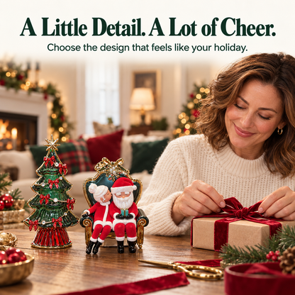 🎄 Christmas Plug-In Night Light – 4 Charming Holiday Designs ✨
