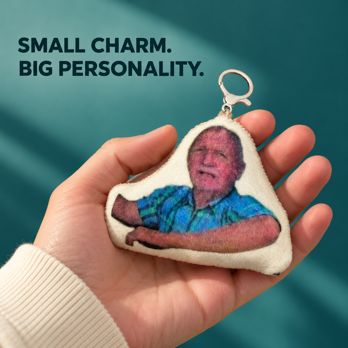 🔊 Hit the Road Dude — Recordable Plush Keychain