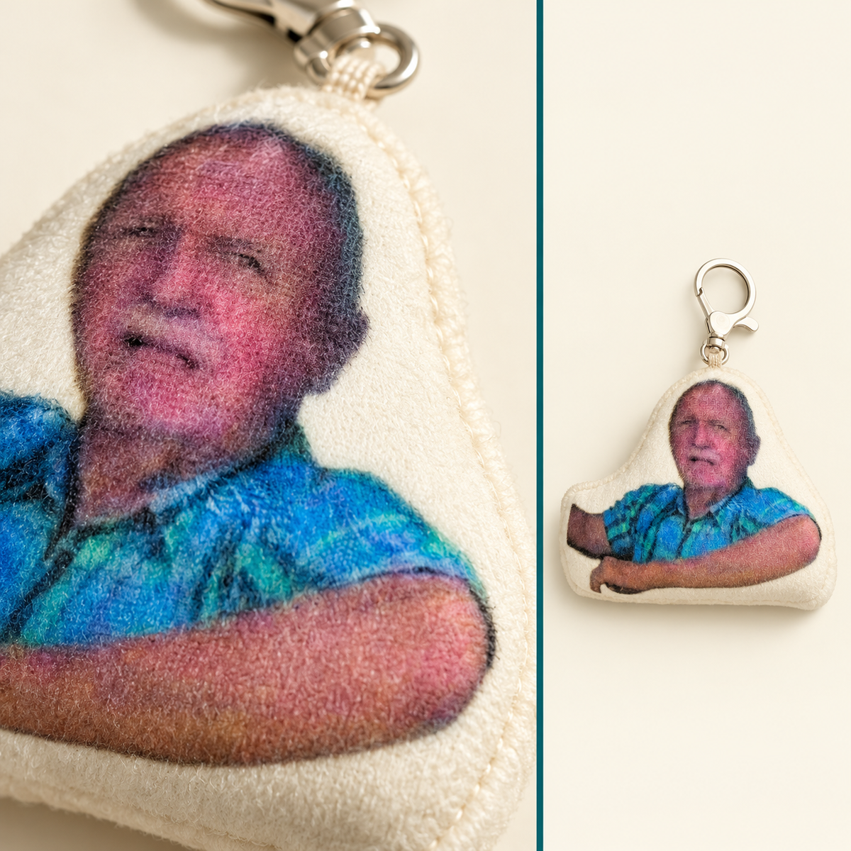 🔊 Hit the Road Dude — Recordable Plush Keychain