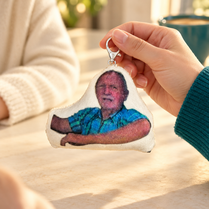 🔊 Hit the Road Dude — Recordable Plush Keychain