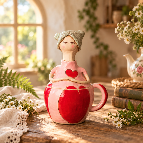 💖 Handmade Fairies Storage Jar/Mug
